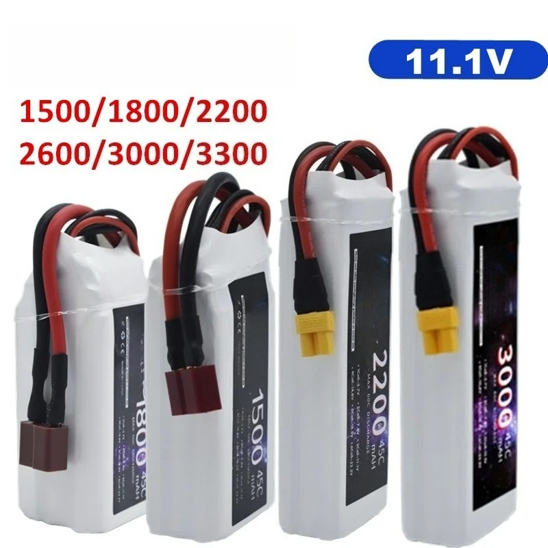 Drone Battery 3S - リポバッテリー 3S 1500mAh 1800mAh 2200mAh 2600mAh