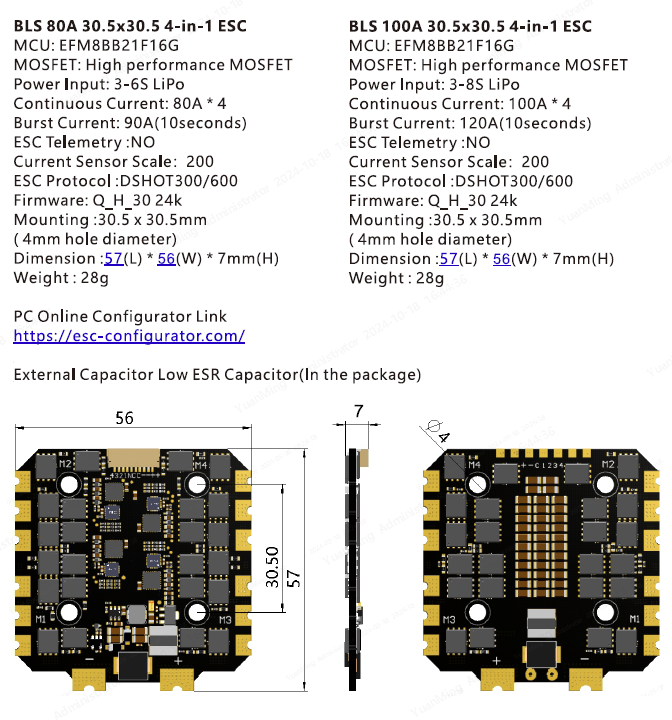 Drone Battery Plate - NEEBRC F405 スタック F4 フライトコントローラー FC