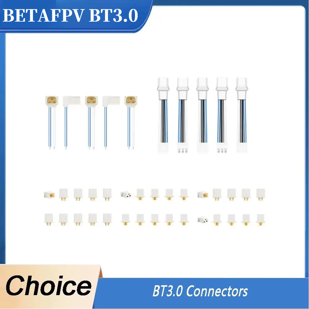 Drone Battery Balance Charger - BETAFPV BT3.0 2S バッテリーバランス充電器コネクタ、3ピン、バランスヘッドなし設計、超軽量 1.28g、2S ドローンに最適