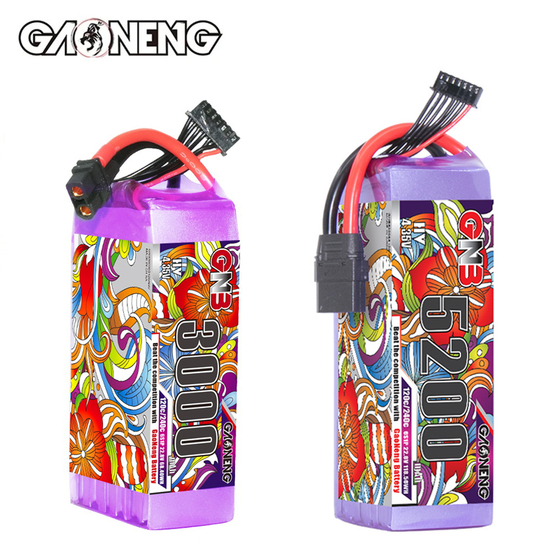 Drone Battery Lipo - GNB リポバッテリー 6S 22.8V 3000mAh 5200mAh