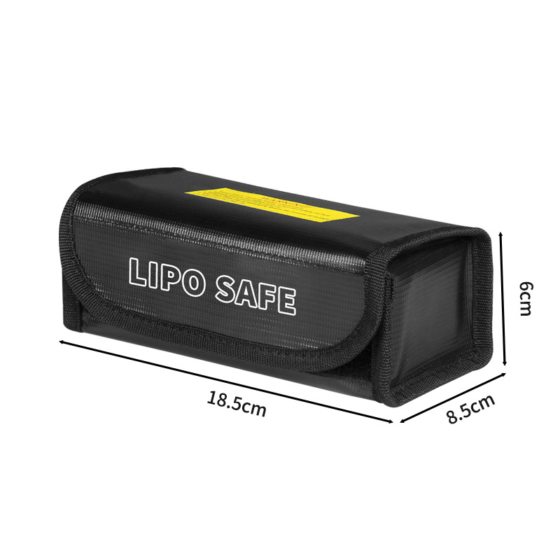185 × 75 × 60 ミリメートル正方形 RC リポ安 - Drone Battery Bag のレビューと価格