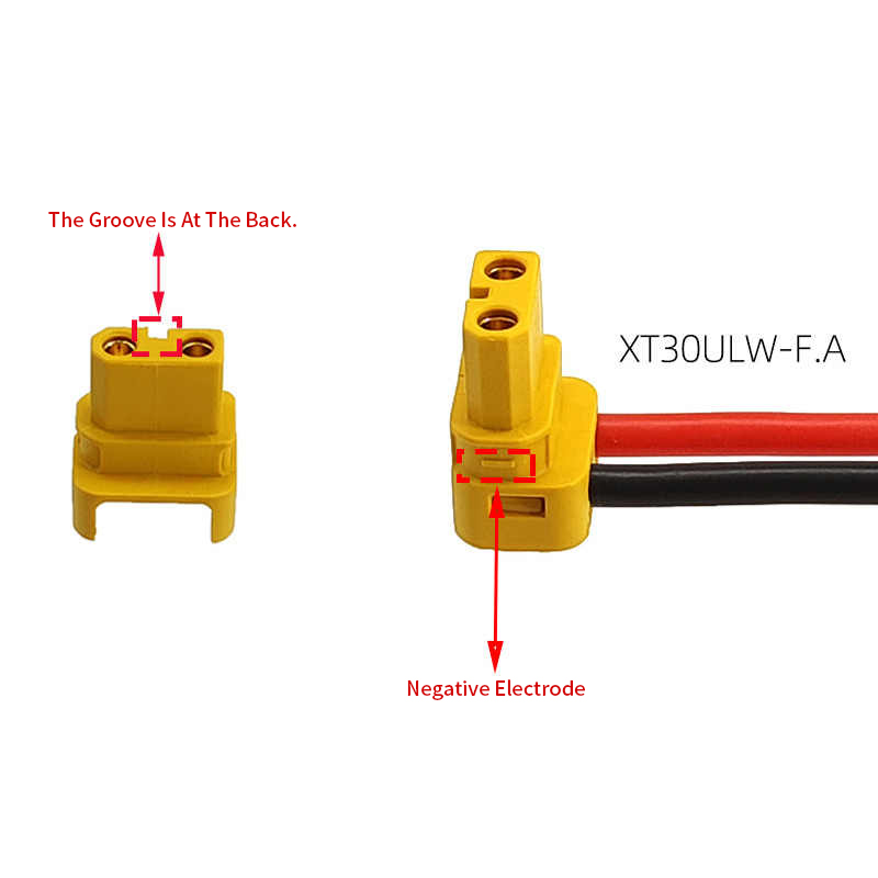 エルボー XT30U バナナプラグライン XT30ULW-F - Drone Battery Connector のレビューと価格