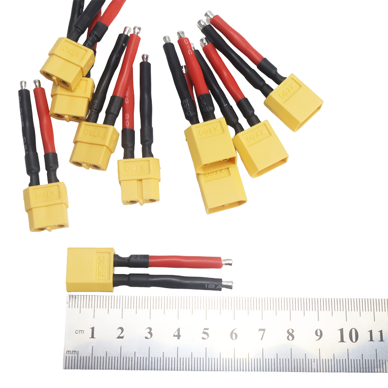 3 個 XT60 5 センチメートル 12/14AWG シリ - Drone Battery Connector のレビューと価格