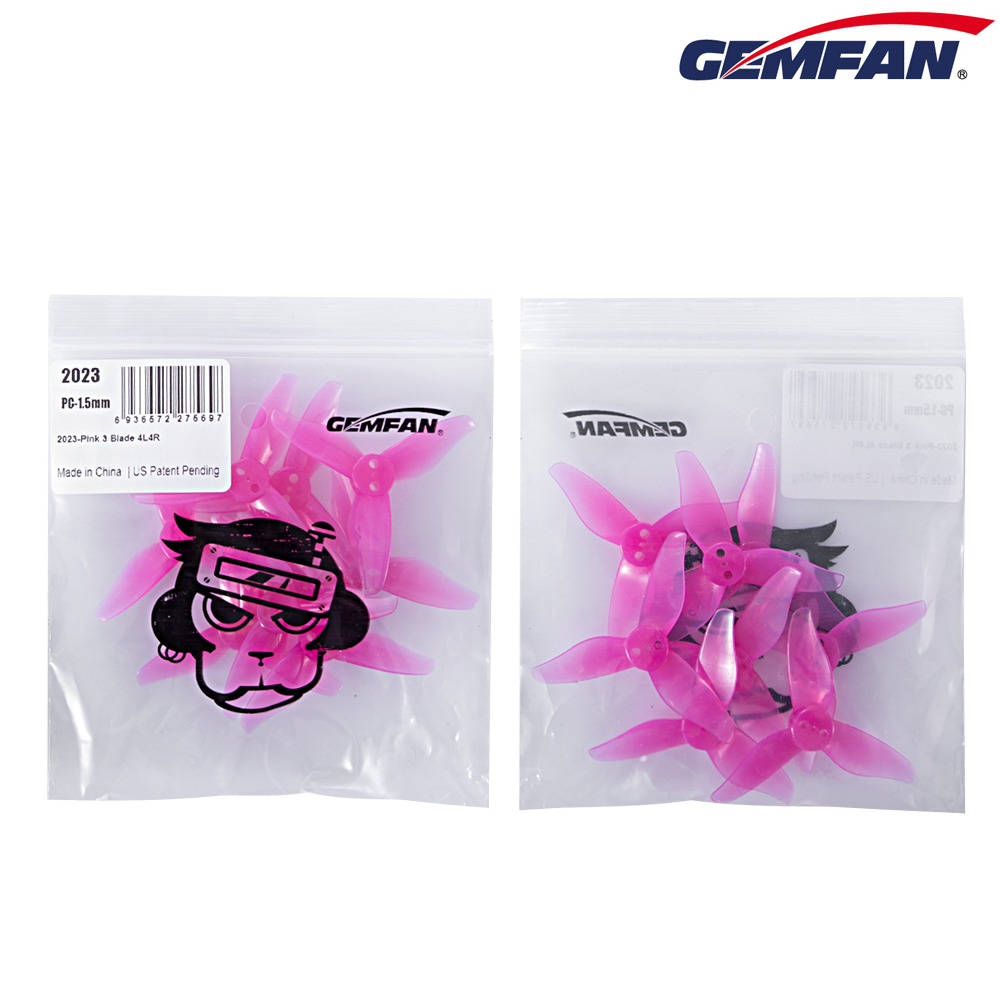 4 ペア Gemfan ハリケーン 2023 2X2.3X3 - Drone Battery Plate のレビューと価格