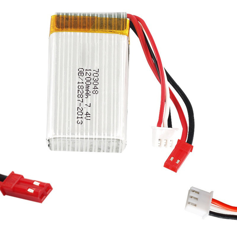 リポバッテリー 2S 7.4V 1200mAh 703048 - Drone Battery Lipo のレビューと価格