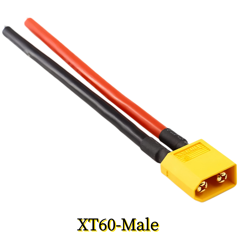 XT60 XT-60 オス/メス バレットコネクタ ケーブル - Drone Battery Connector のレビューと価格