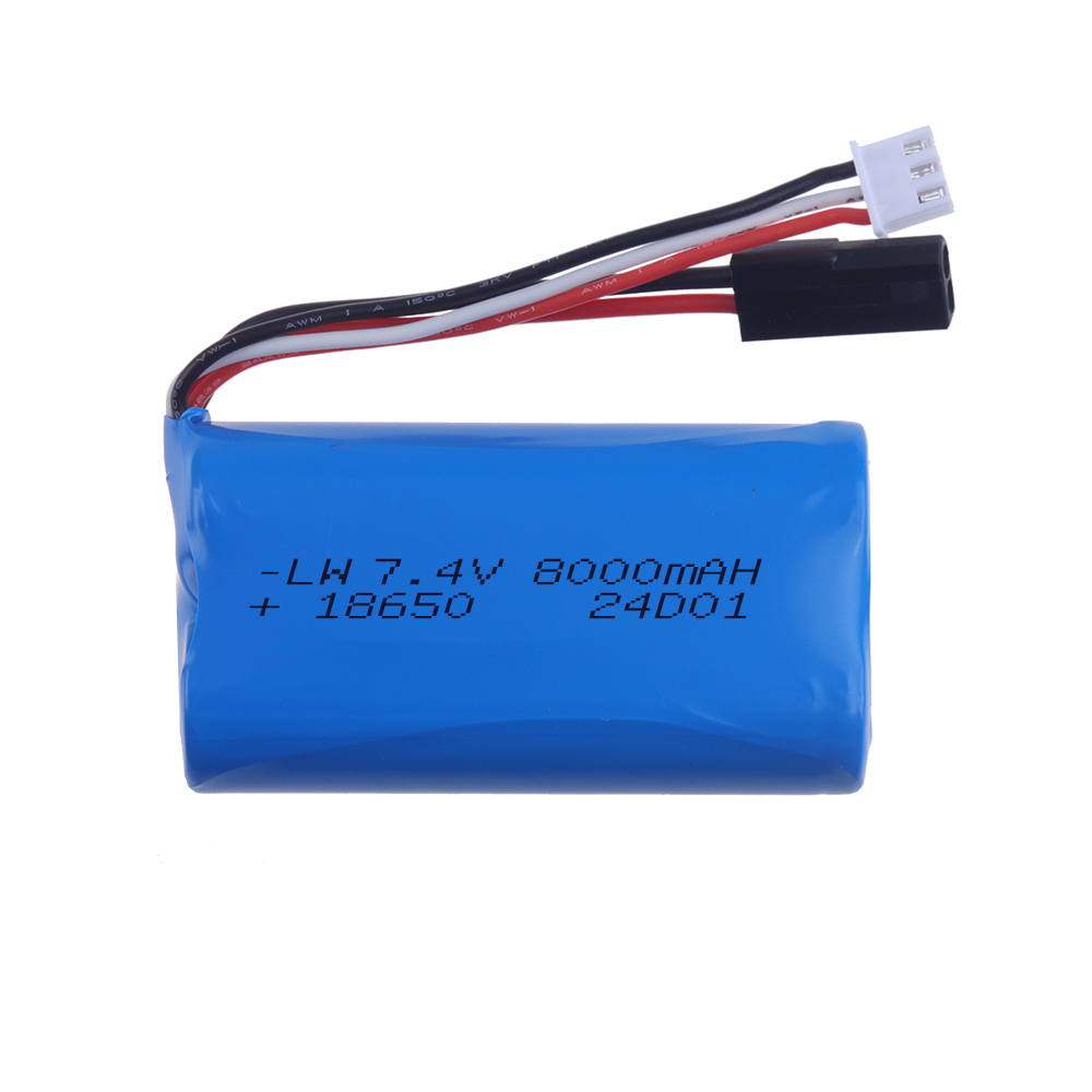 (5500 プラグ) 18650 7.4V 8000Mah  - Drone Battery Li-Ion のレビューと価格