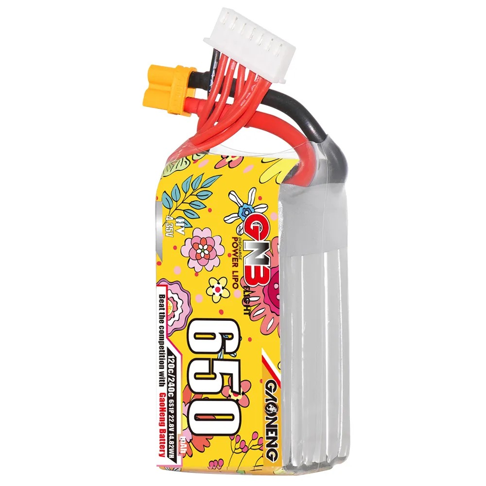 GAONENG 6S 650mAh LiHV 22.8V 1 - Drone Battery 6S のレビューと価格