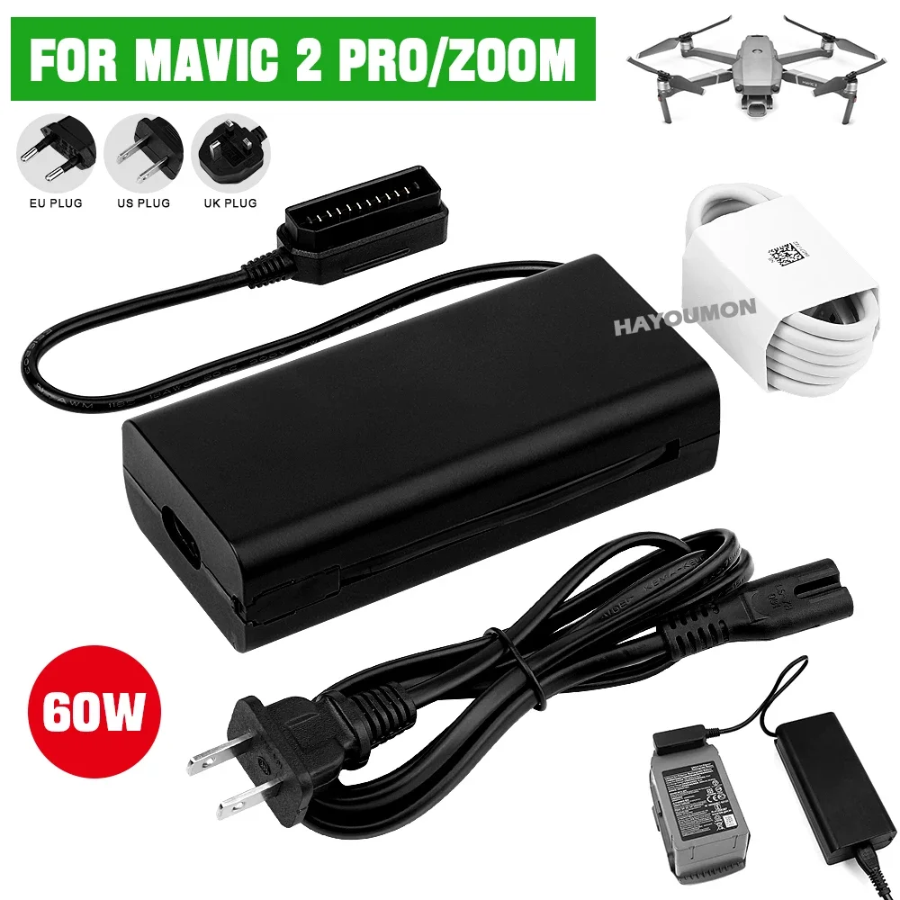 DJI Mavic 2 Pro/Zoom ドローンバッテリー - Drone Battery Balance Charger のレビューと価格