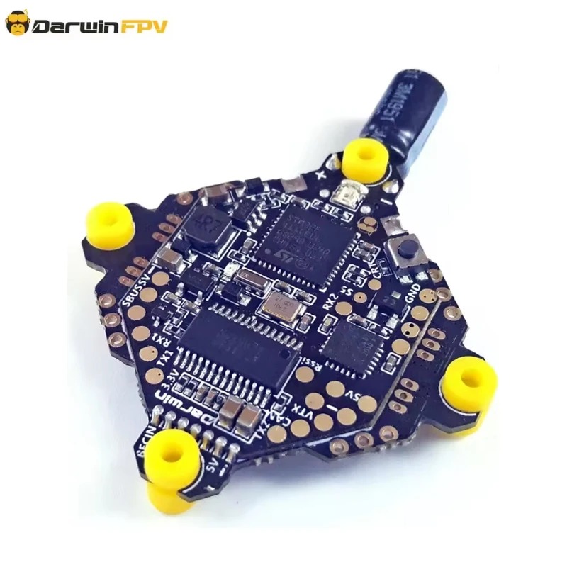 DarwinFPV F411 AIO フライトコントローラー - Drone Battery 3S のレビューと価格