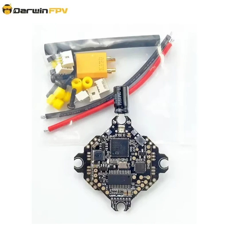 DarwinFPV F411 AIO フライトコントローラー - Drone Battery 3S のレビューと価格