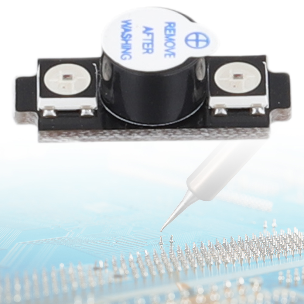 WS2812スピーカーブザー カラフルRGB LEDブザー  - Drone Battery Alarm のレビューと価格
