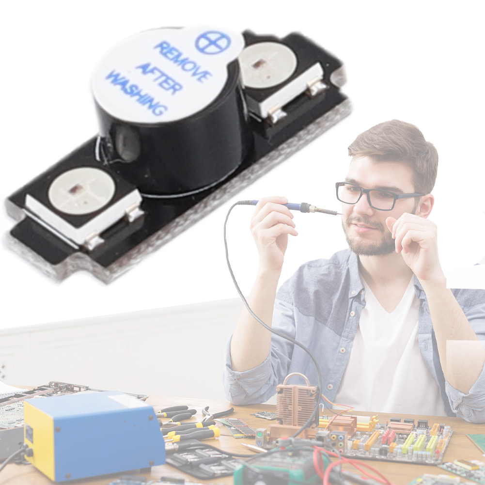 WS2812スピーカーブザー カラフルRGB LEDブザー  - Drone Battery Alarm のレビューと価格