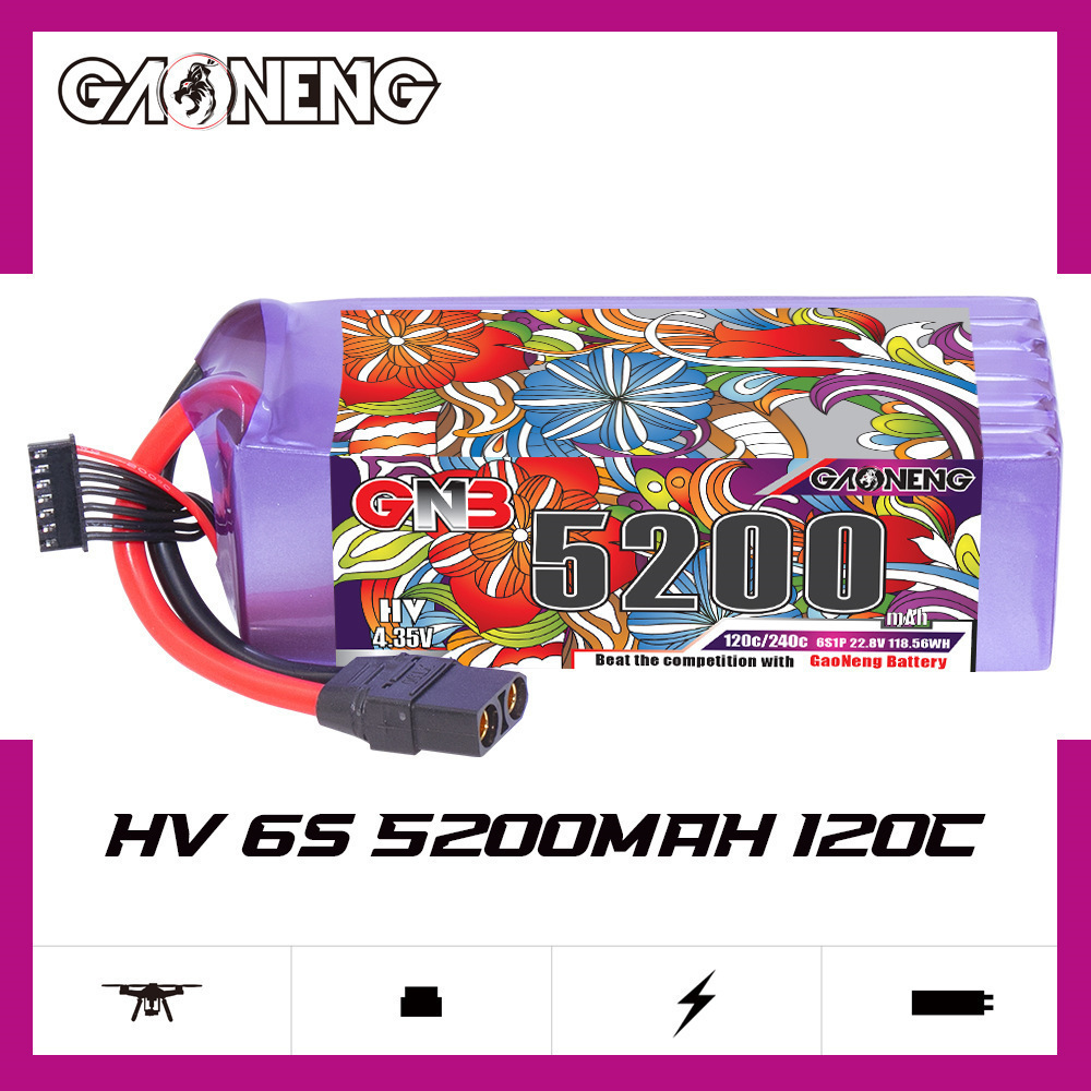GNB リポバッテリー 6S 22.8V 3000mAh 5 - Drone Battery Lipo のレビューと価格
