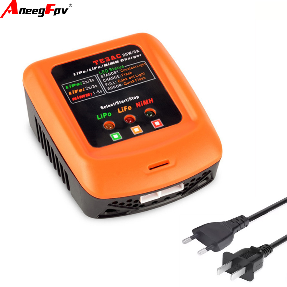 TE3AC 100V-240V 25W/3A プロフェッショ - Drone Battery 3S のレビューと価格