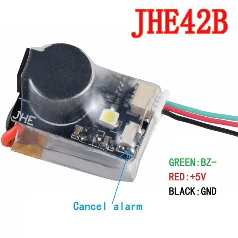 JHEMCU JHE42B/ JHE42B_S ファインダー - Drone Battery Alarm のレビューと価格