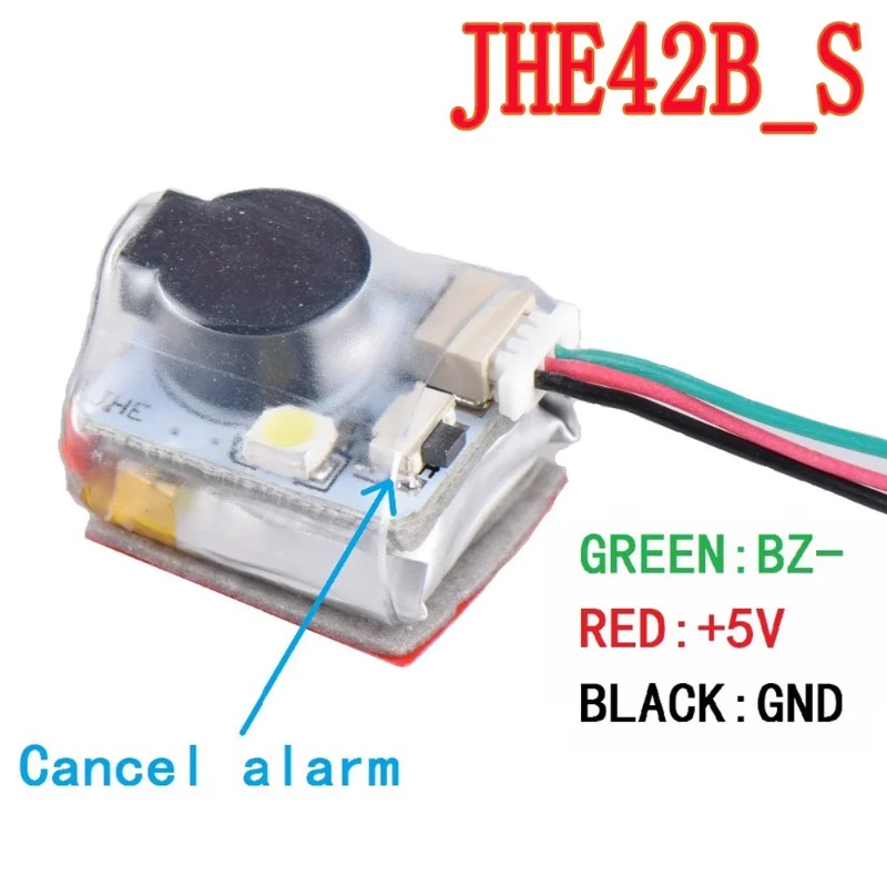 JHEMCU JHE42B/ JHE42B_S ファインダー - Drone Battery Alarm のレビューと価格